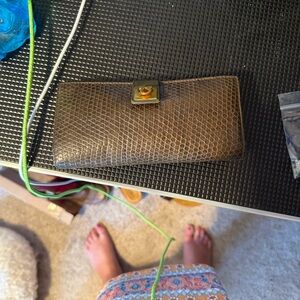 Salvatore Ferragamo Brown Leather Wallet